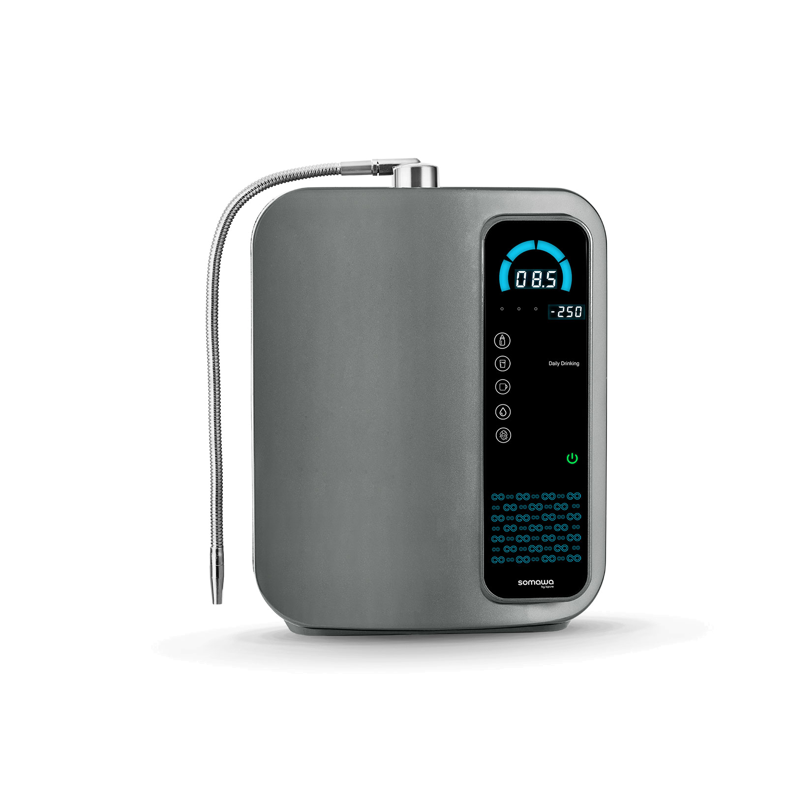 SOMAWA Amara water ionizer — hydrogen-rich, antioxidant water technology backed by India's NRDC
